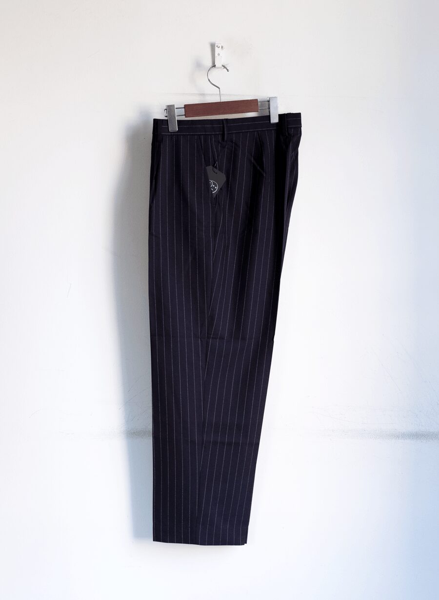 Gambert　WOOL TROPICAL STRIPE TROUSERS