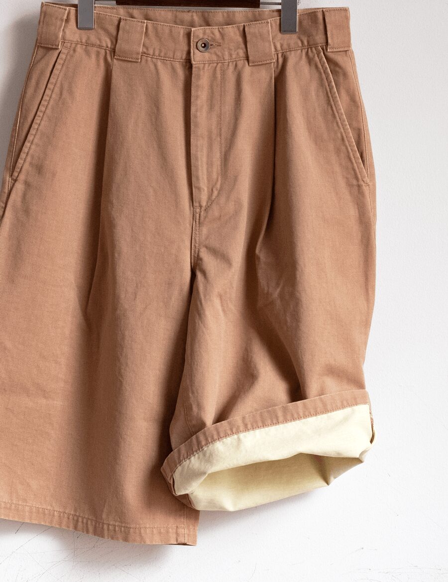kiivu　PIGMENT PRINT CHINO SHORT PANTS