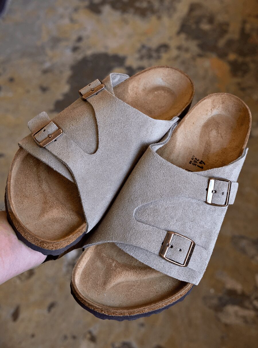 BIRKENSTOCK　”Zürich” Taupe Suede