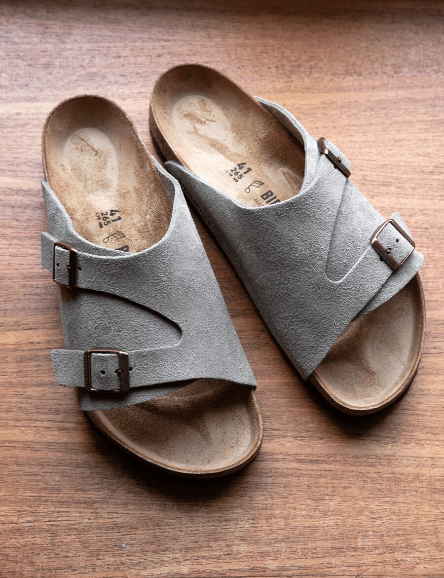 BIRKENSTOCK　”Zürich” Taupe Suede