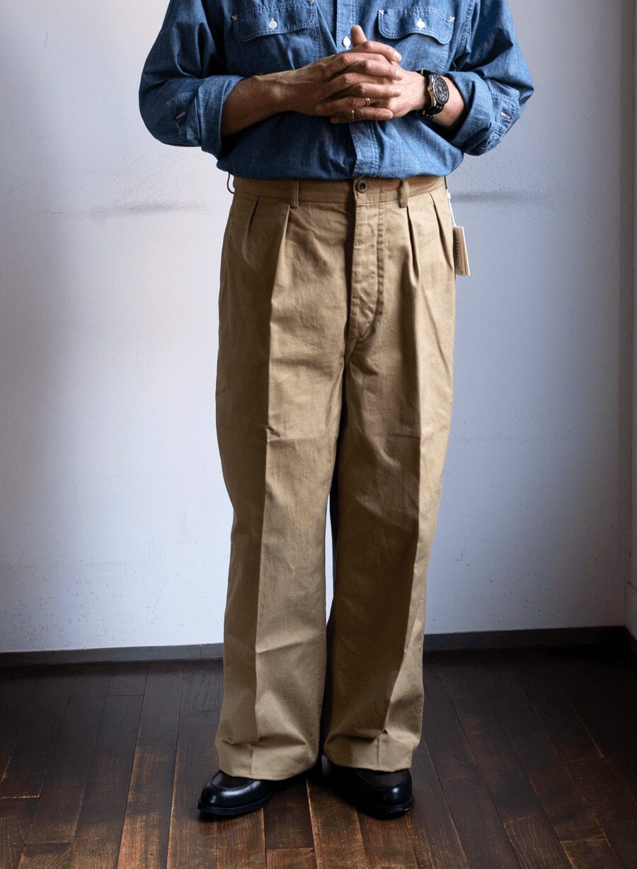 blurhms ROOTSTOCK　52 Wide Chino Pants
