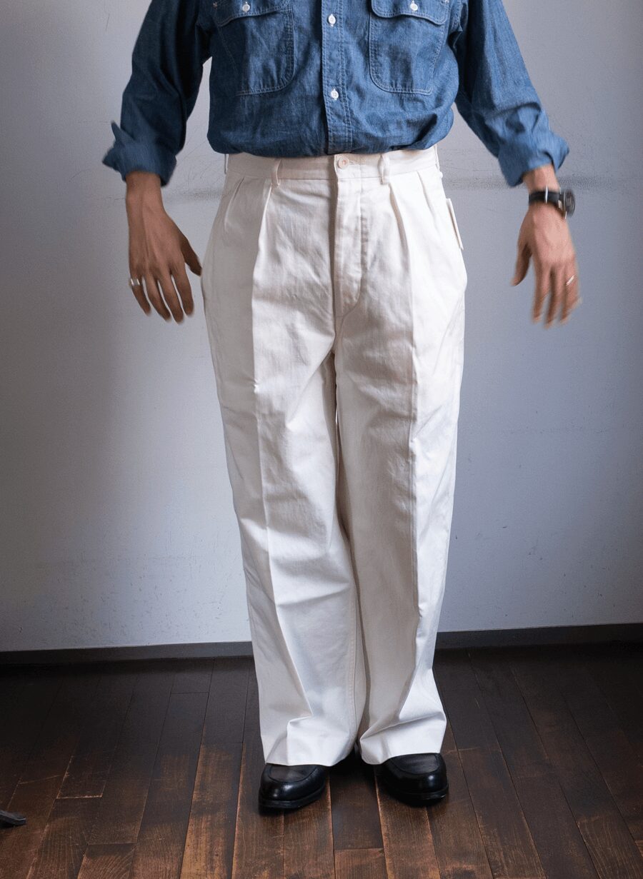 blurhms ROOTSTOCK　52 Wide Chino Pants
