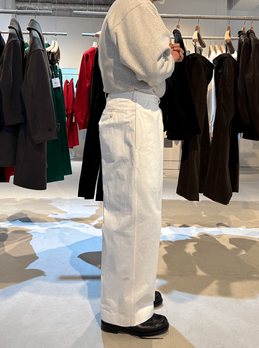 blurhms ROOTSTOCK　52 Wide Chino Pants