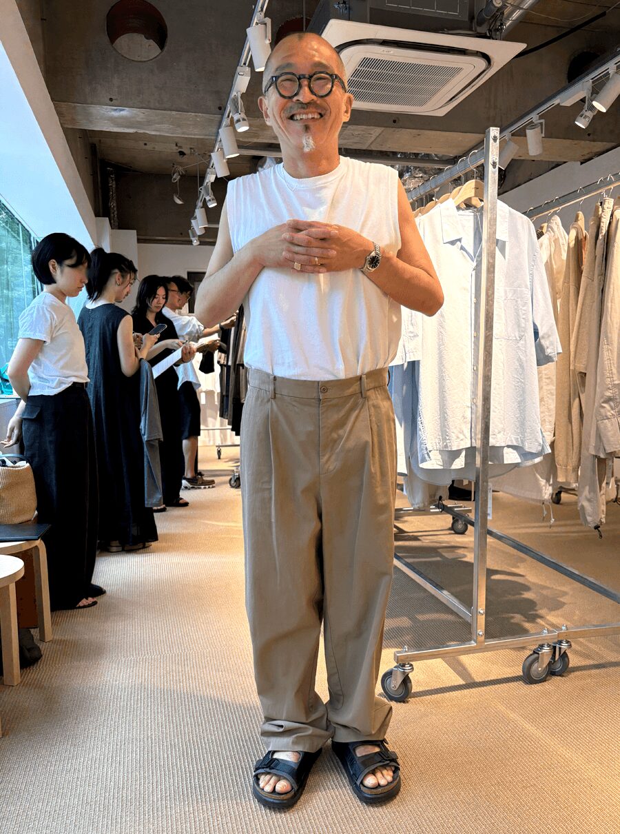 Re-stock!! COMOLI　コットンジャージ ノースリーブ