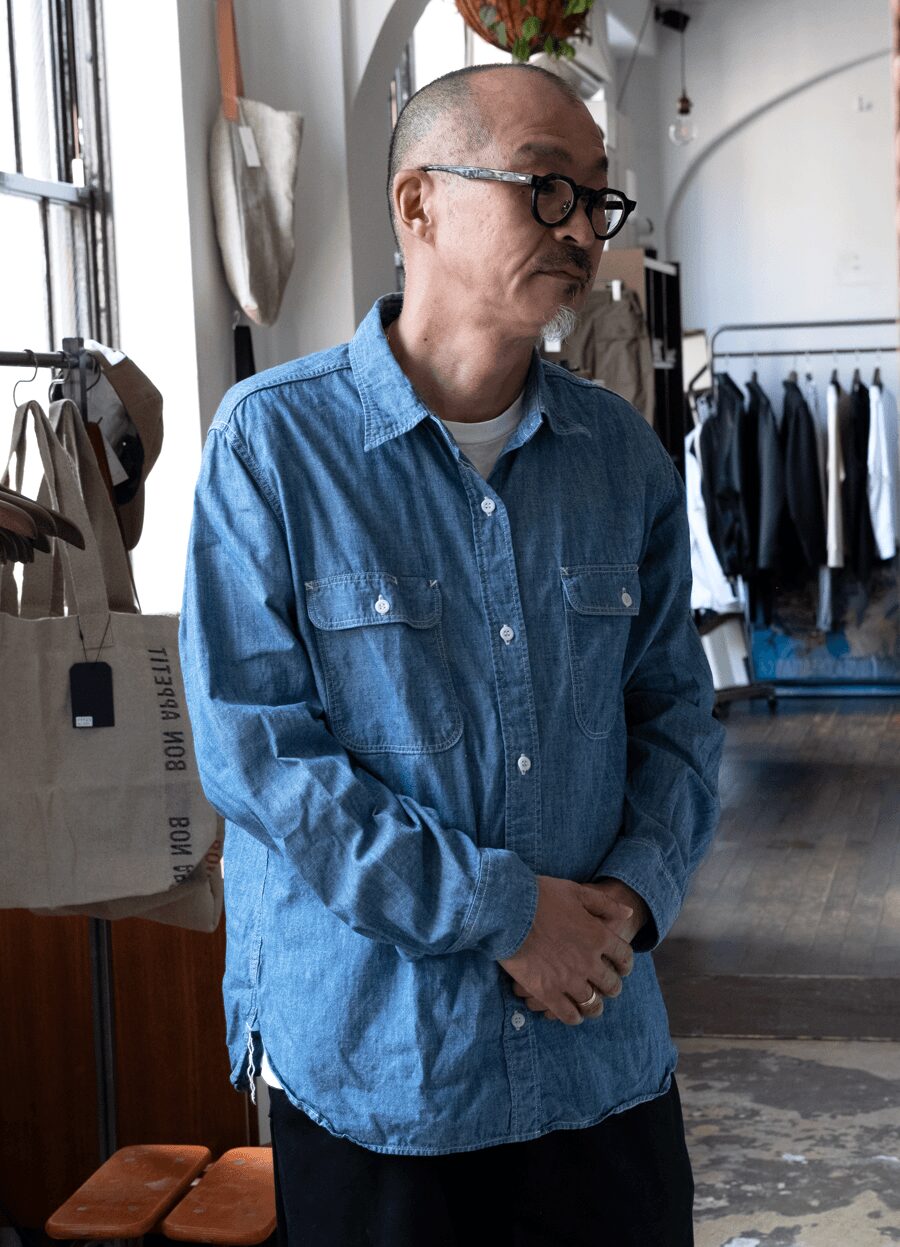 Re-stock!! COMOLI　コットンジャージ ノースリーブ