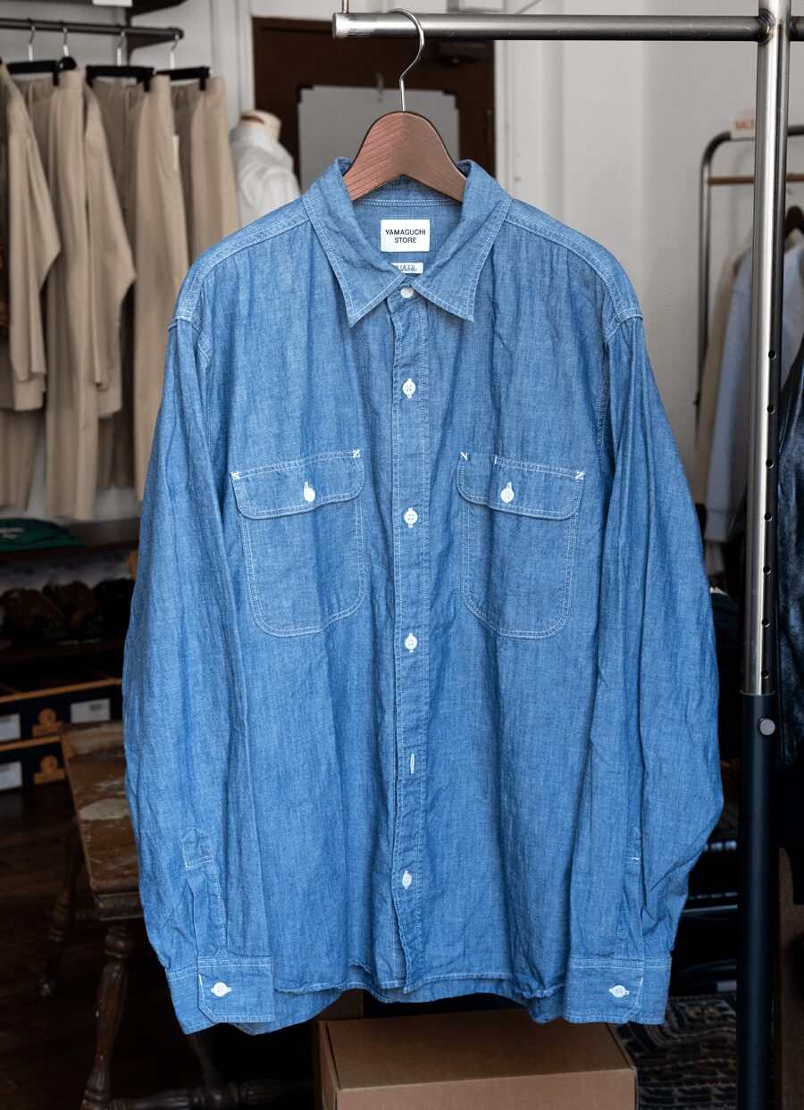 WIRED × YAMAGUCHI STORE　CHAMBRAY WORK SHIRT One Month of Wear