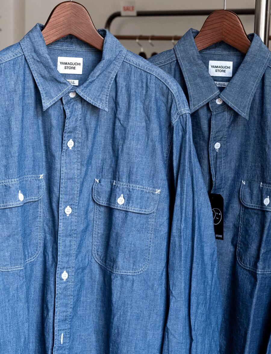 WIRED × YAMAGUCHI STORE　CHAMBRAY WORK SHIRT One Month of Wear