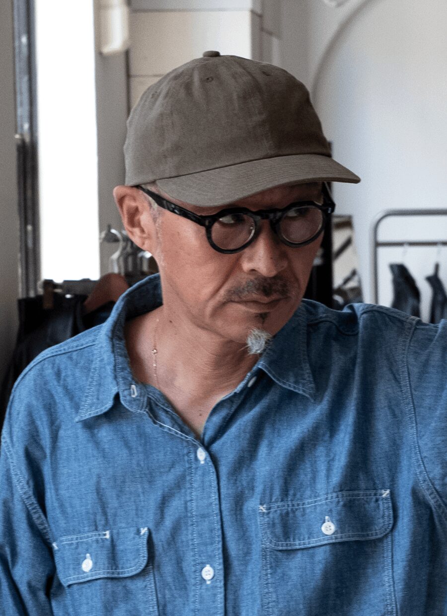 ULTERIOR　FADED CORKSCREW TWILL 6 PANELED CAP
