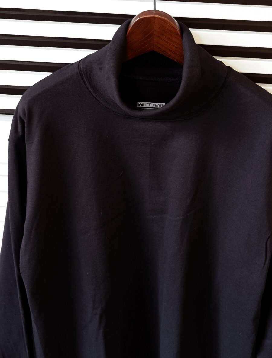 LIFE WEAR　5.5oz Turtleneck Long Sleeve T