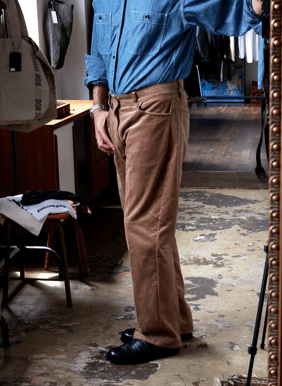 HEUGN　TROUSER112 Corduroy “Fred”
