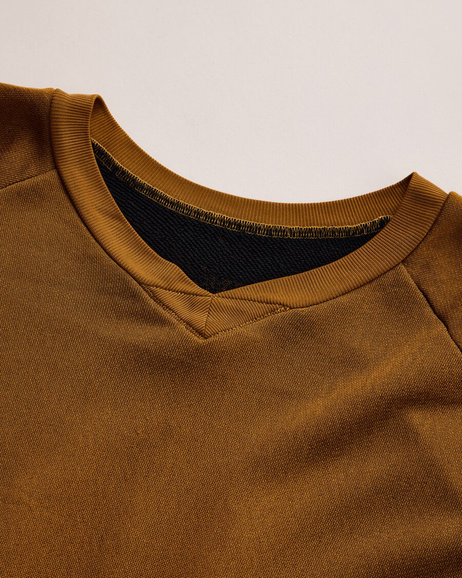 NICENESS　DOUBLE FRONT CUPRO SWEAT “R.ISAAC”