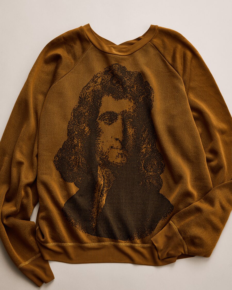 NICENESS　DOUBLE FRONT CUPRO SWEAT “R.ISAAC”