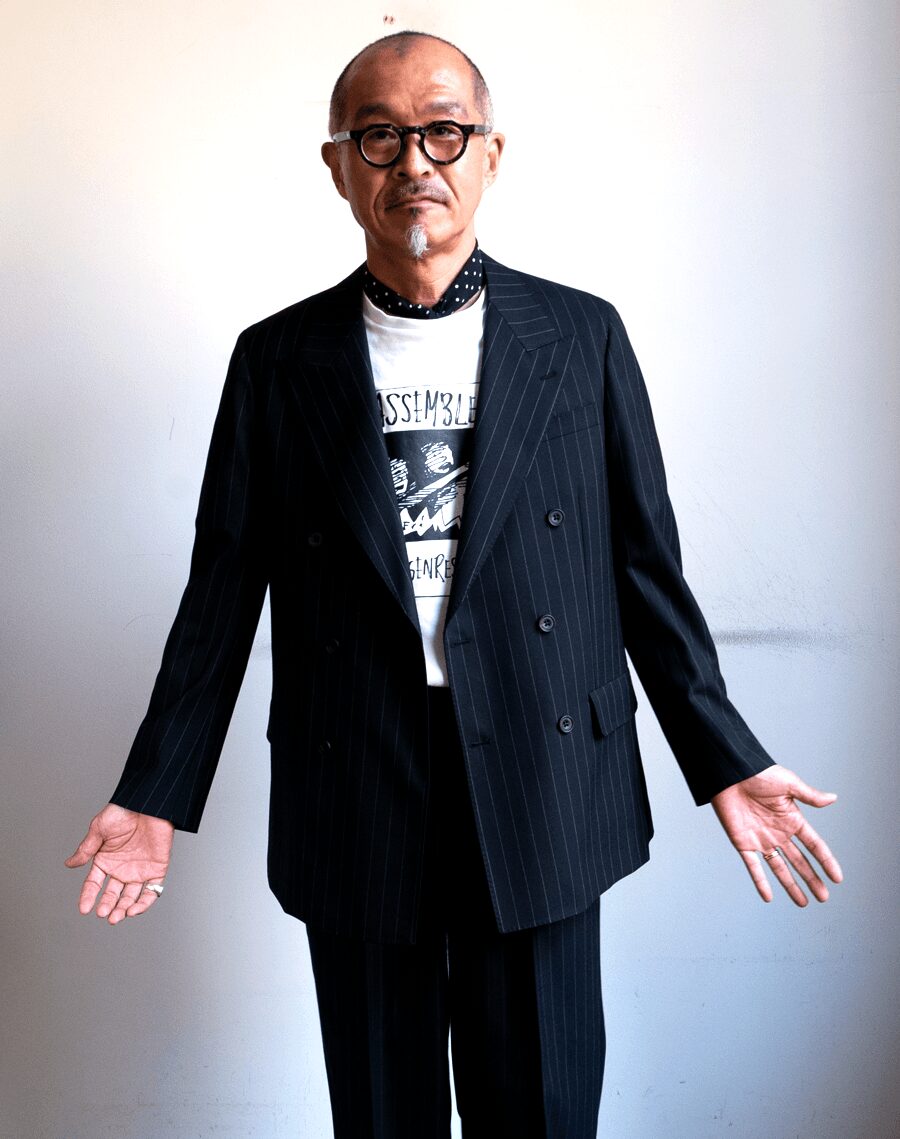 illbe × YAMAGUCHI STORE　CHALK STRIPE 6B DOUBLE SET UP SUIT