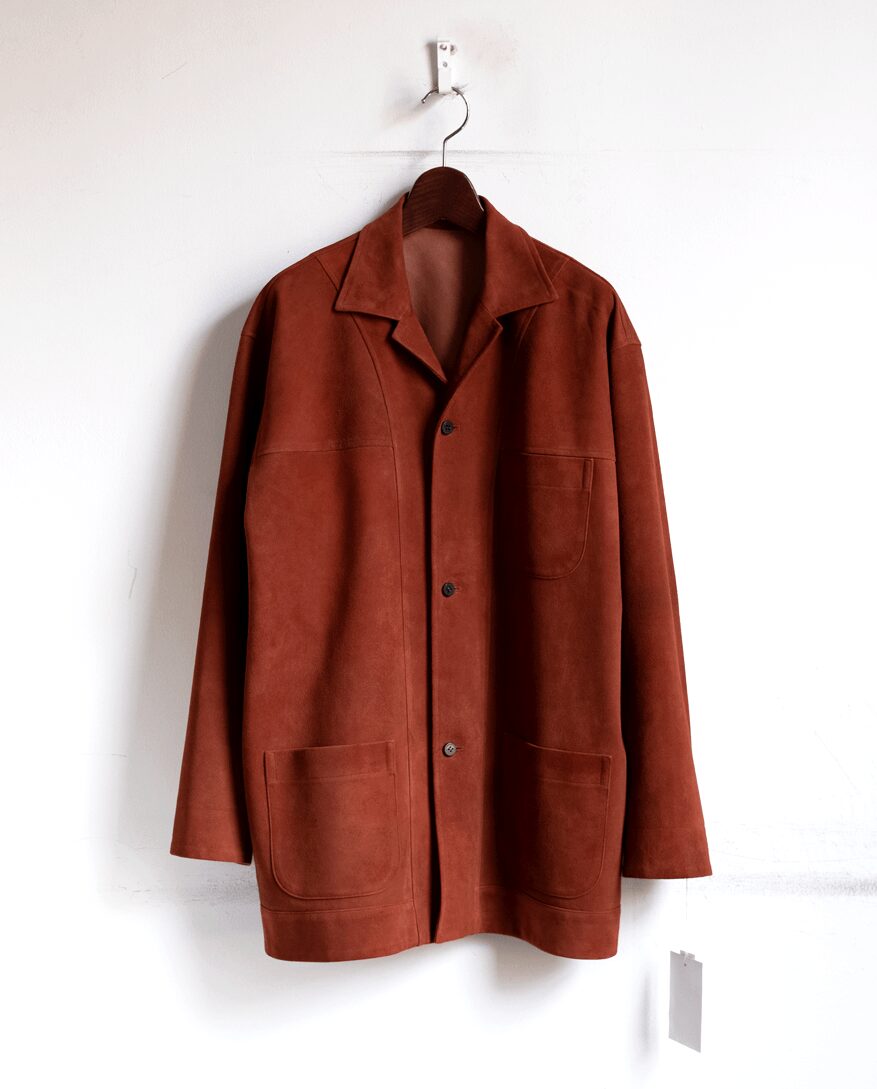 Cale　Sheep Suede Shirts Jacket