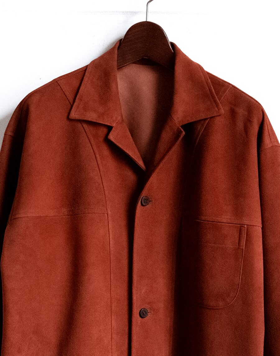 Cale　Sheep Suede Shirts Jacket