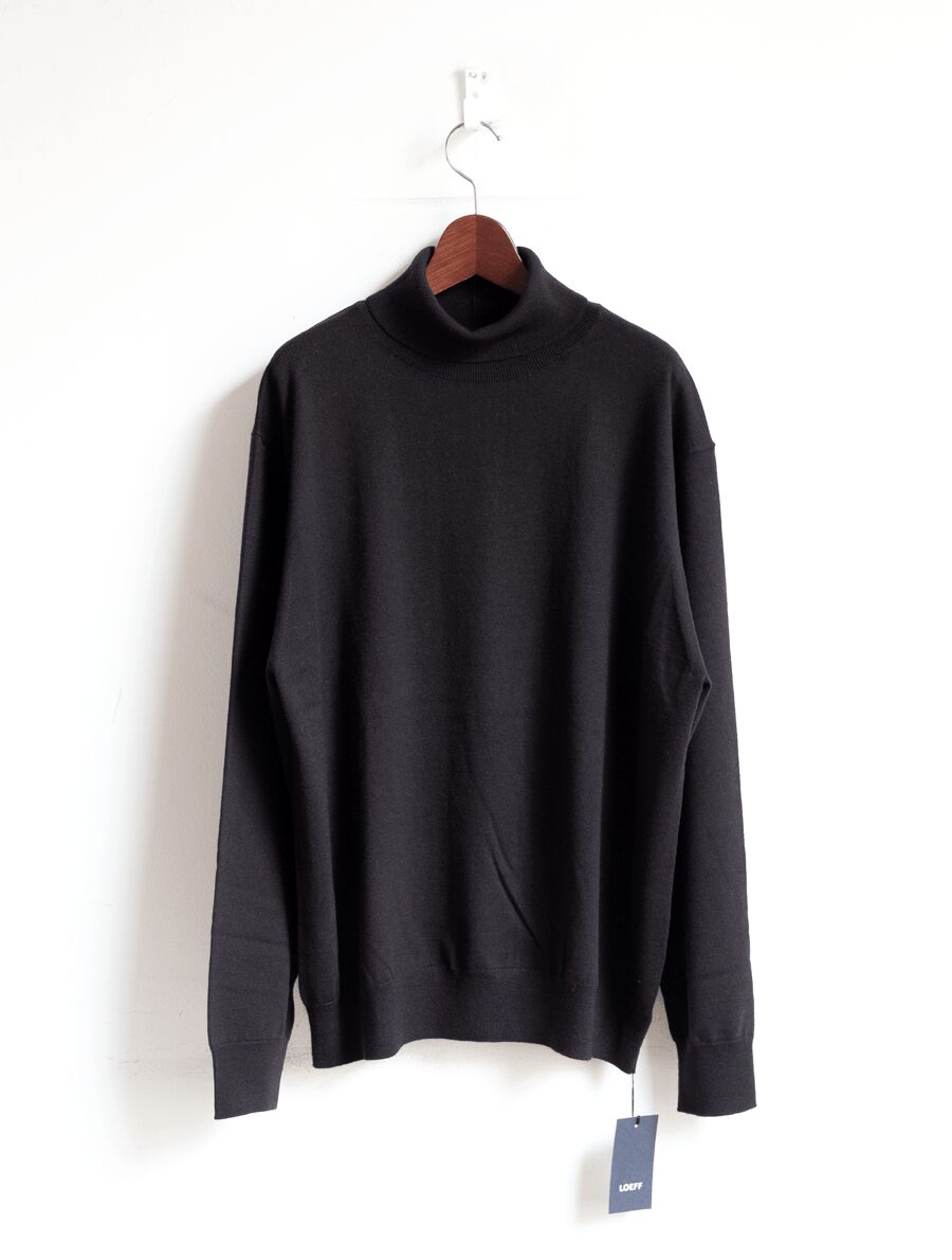 LOEFF　Zegna Baruffa 12GAUGE WOOL TURTLE