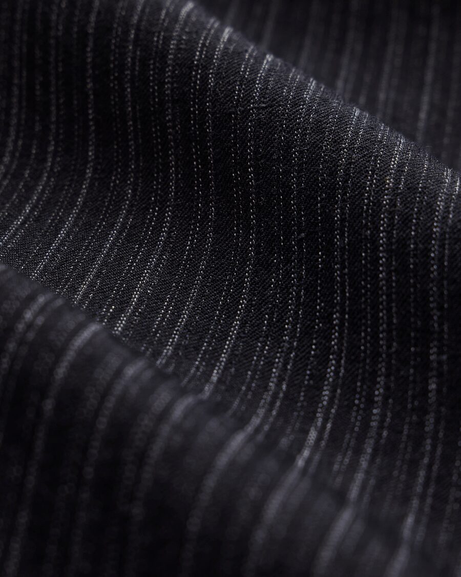 NICENESS　WOOL HEMP FLYING V TROUSERS “H.WISHBONE”