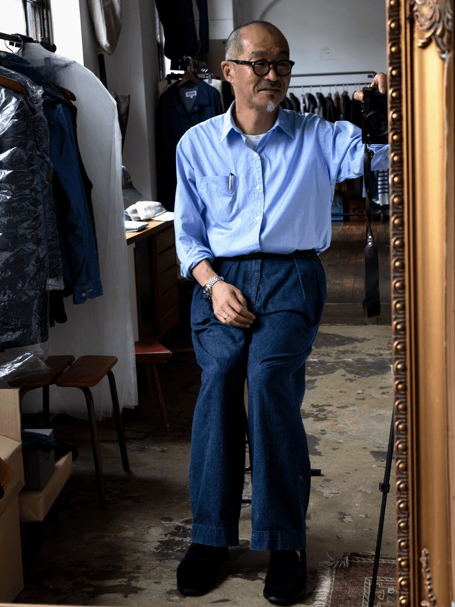 INDIVIDUALIZED SHIRTS　Sea Island Pinpoint Oxford  Regular Collar
