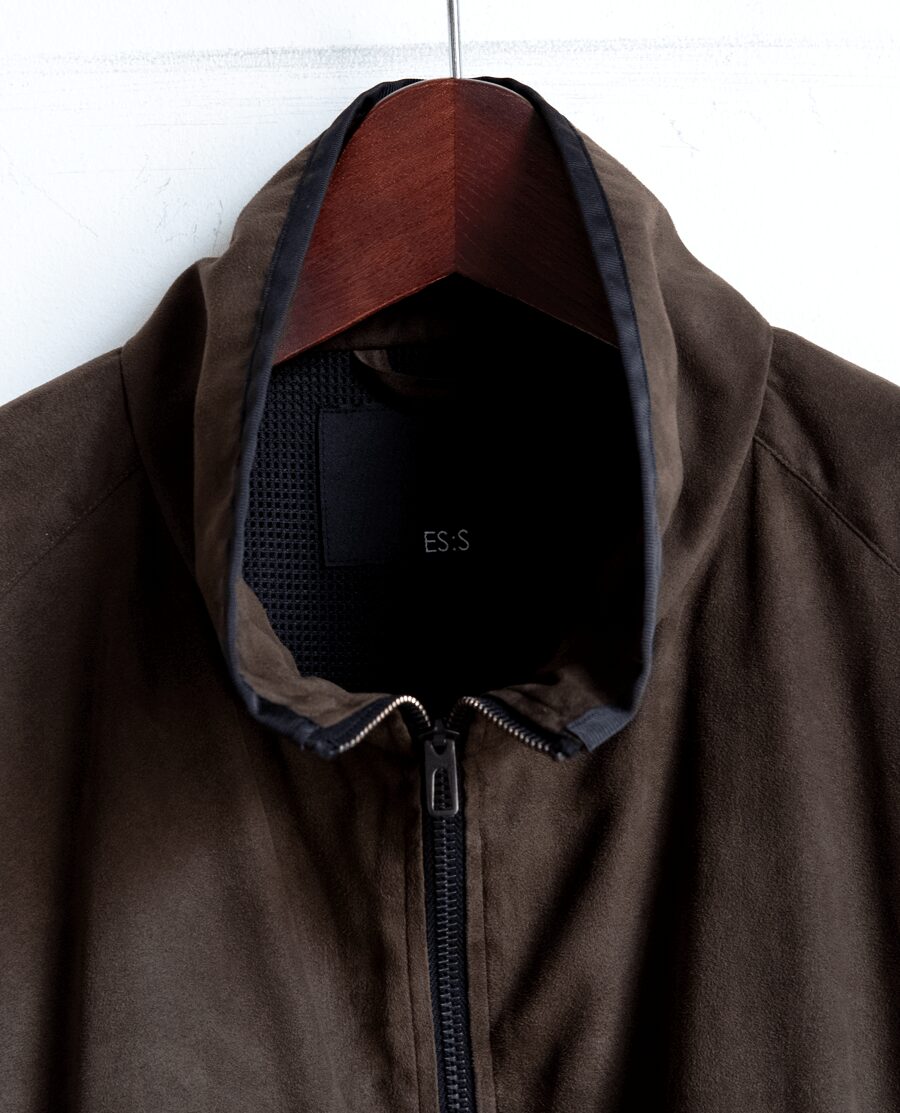 ES:S　SUPER SOFT FAKE SUEDE SWING TOP