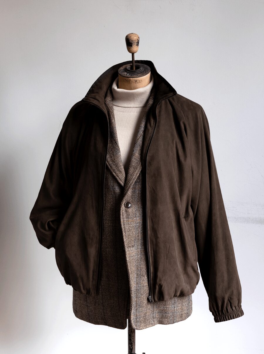 ES:S　SUPER SOFT FAKE SUEDE SWING TOP