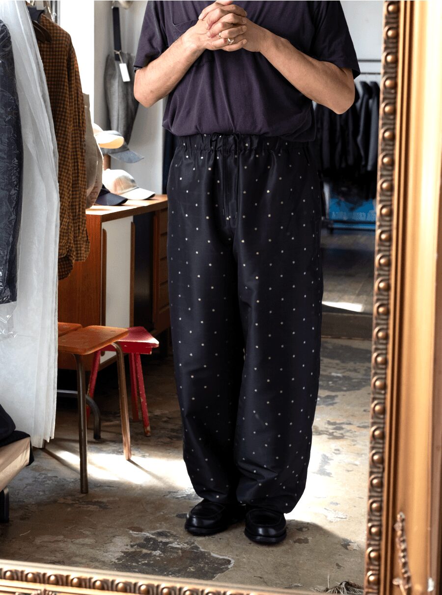 LOEFF　STAR JACQUARD TRACK PANTS