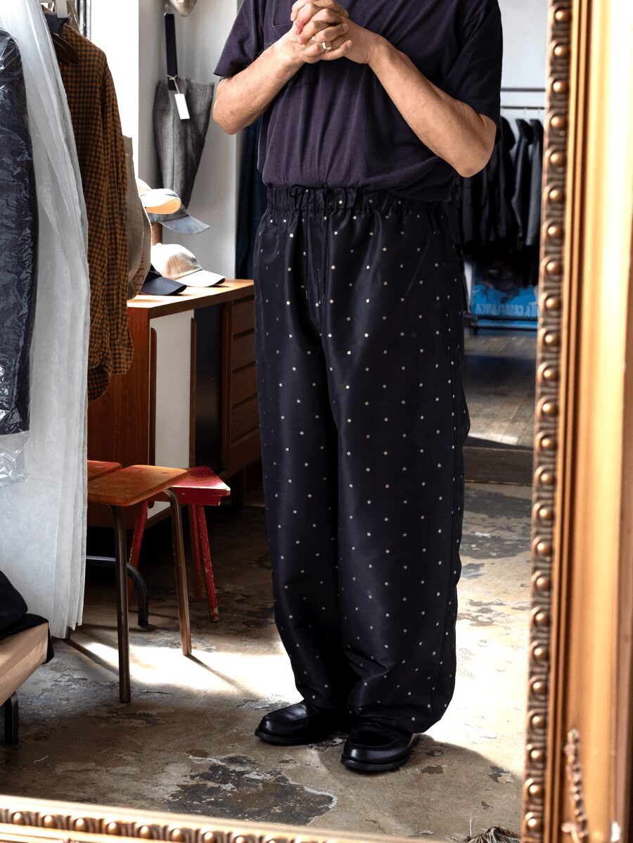 LOEFF　STAR JACQUARD TRACK PANTS