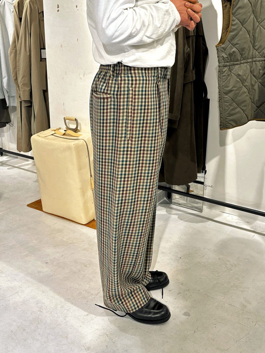 mii　OVERDYED GUN CLUB CHECK “PANT DEBA”