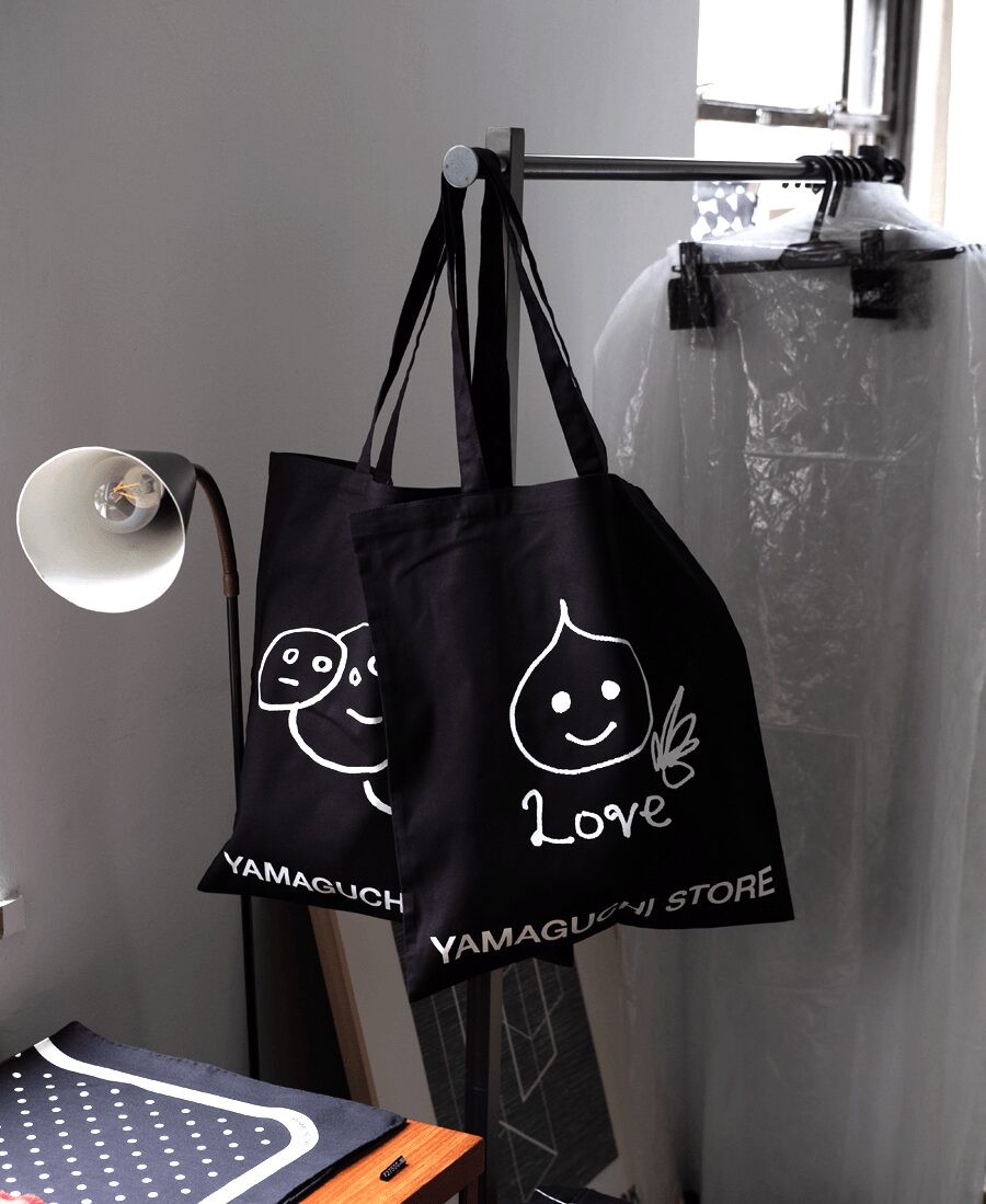 YAMAGUCHI STORE　SHOPPER TOTE BAG “KURI ICON”&”3つの顔”