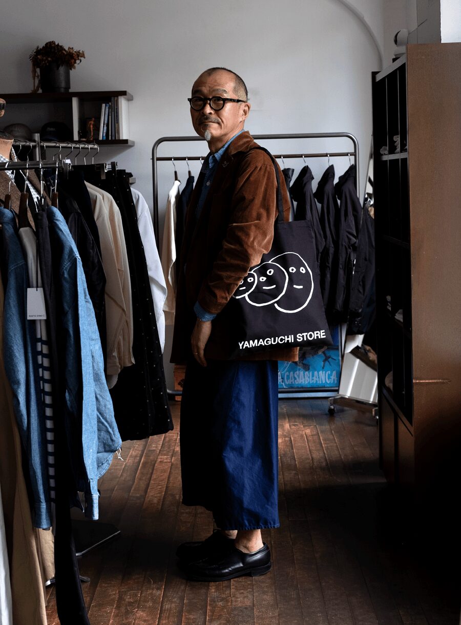 YAMAGUCHI STORE　SHOPPER TOTE BAG “KURI ICON”&”3つの顔”