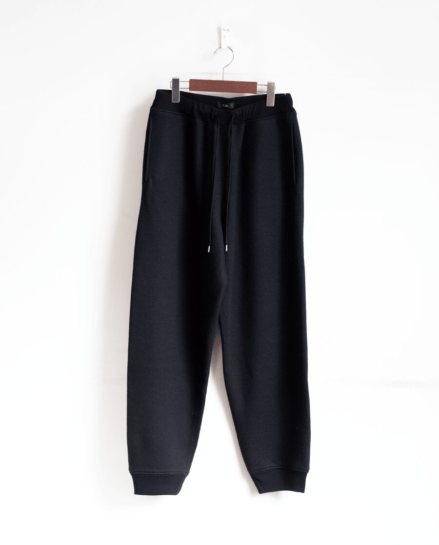 Cale　Super 120’s Air-wool Fleece Draw String Pants