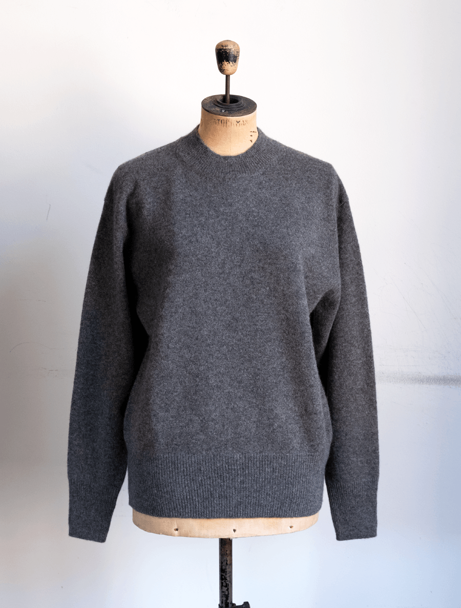 Rencontrant　YAK × CASHMERE MOCK NECK SWEATER