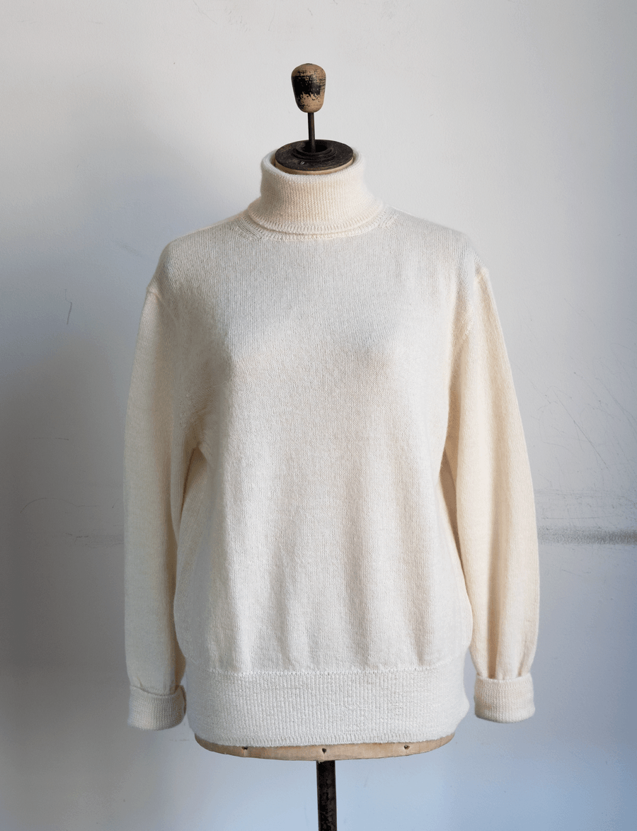 Rencontrant　BABY ALPACA TURTLE NECK SWEATER