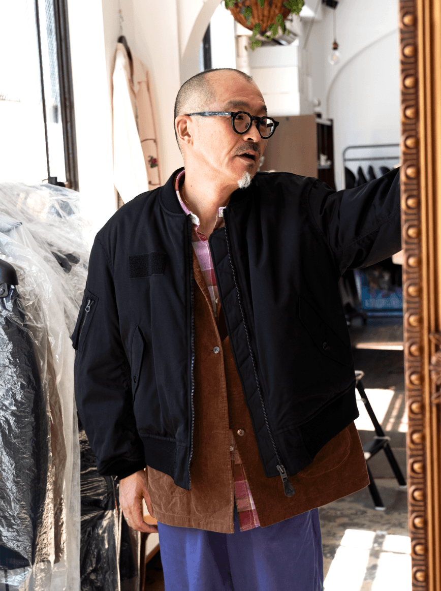 CIOTA　Cotton-Nylon Twill MA-1 Flight Jacket