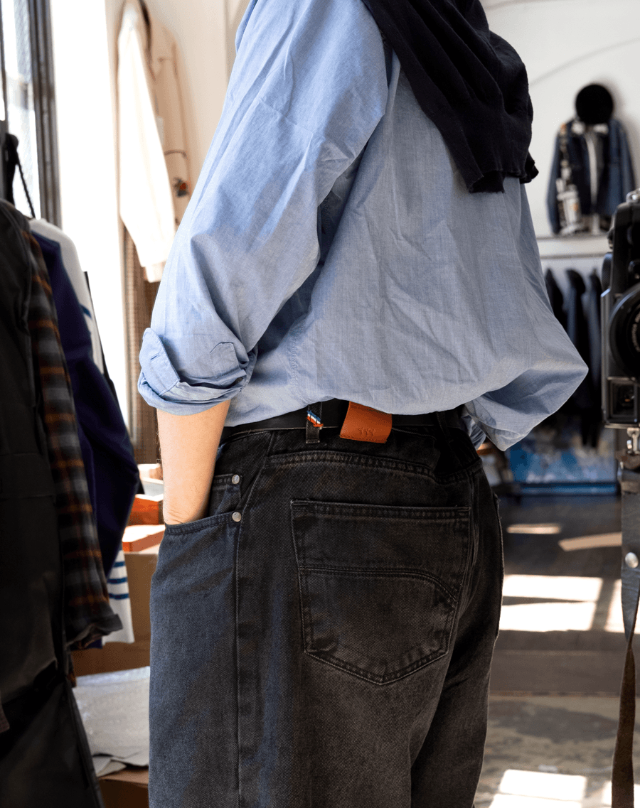 Atelier TUFFERY　”Gaspard” Noir Délavé