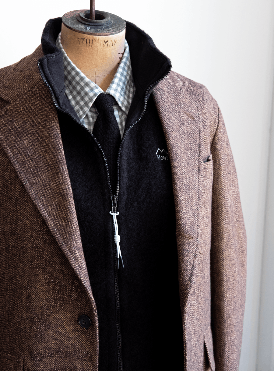 MONT VALIER　GILET BEARN BRUSHED