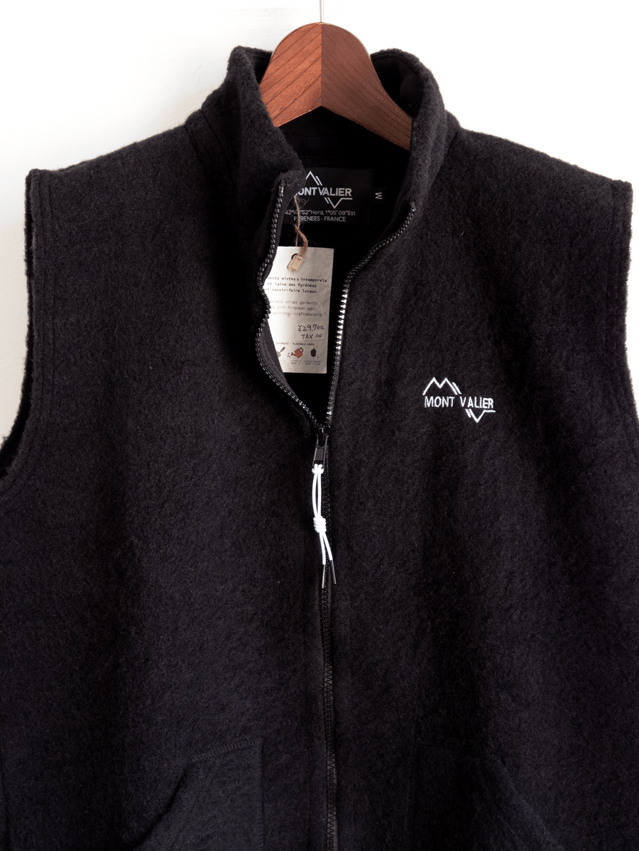MONT VALIER　GILET BEARN BRUSHED