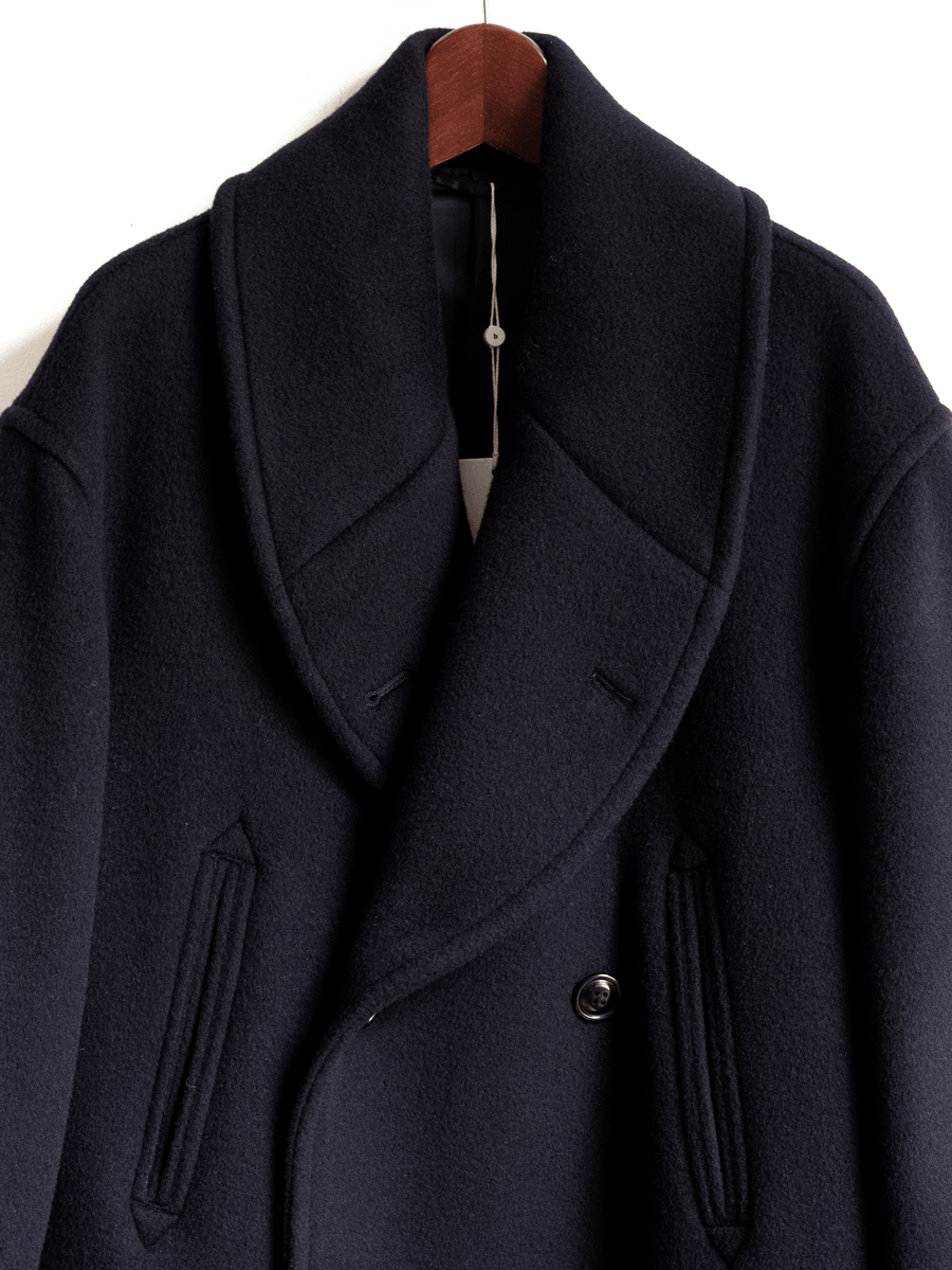 blurhms ROOTSTOCK　Wool Melton Mackinaw Coat